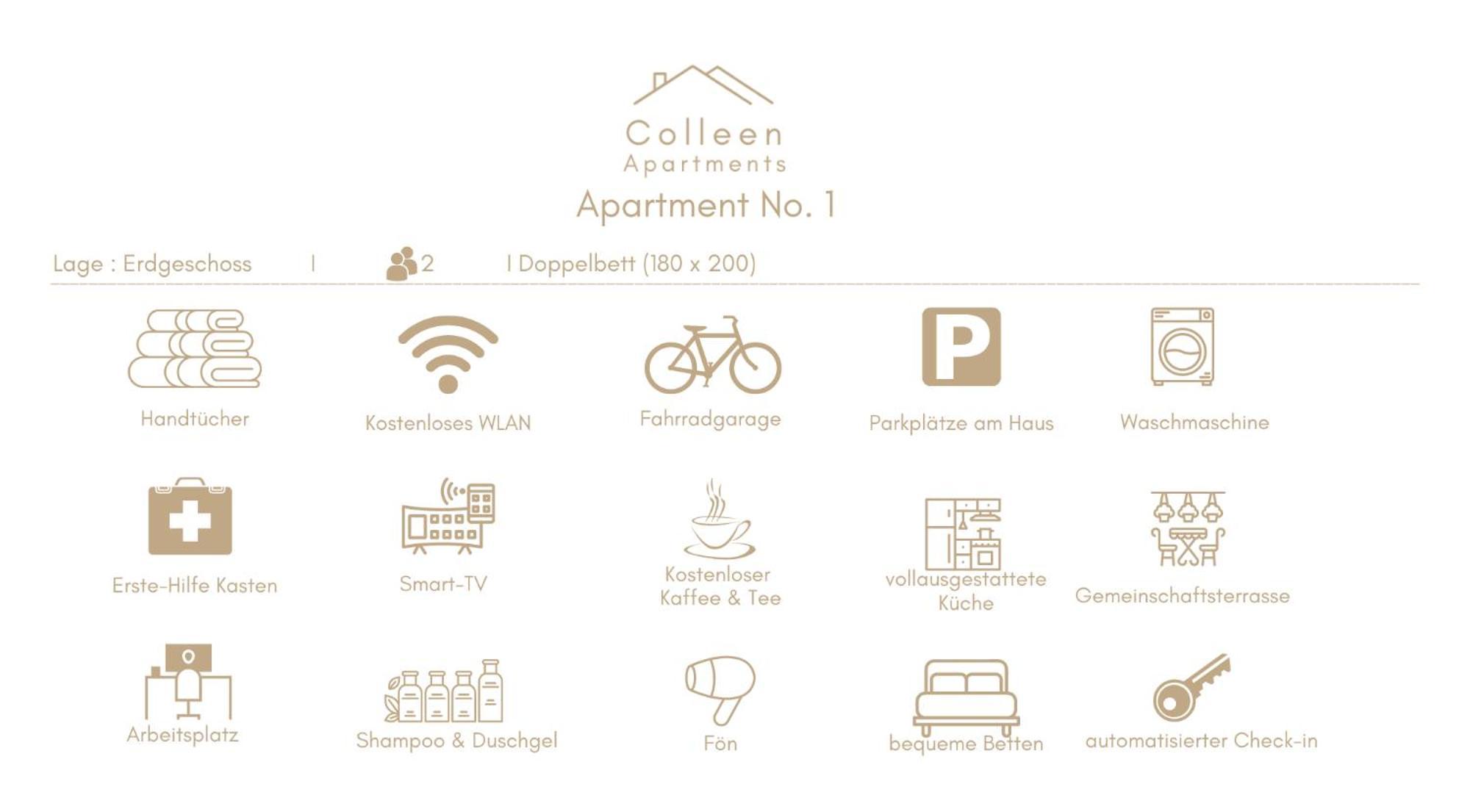 Colleen Apartments - Minden, Hermannstrasse Zimmer foto